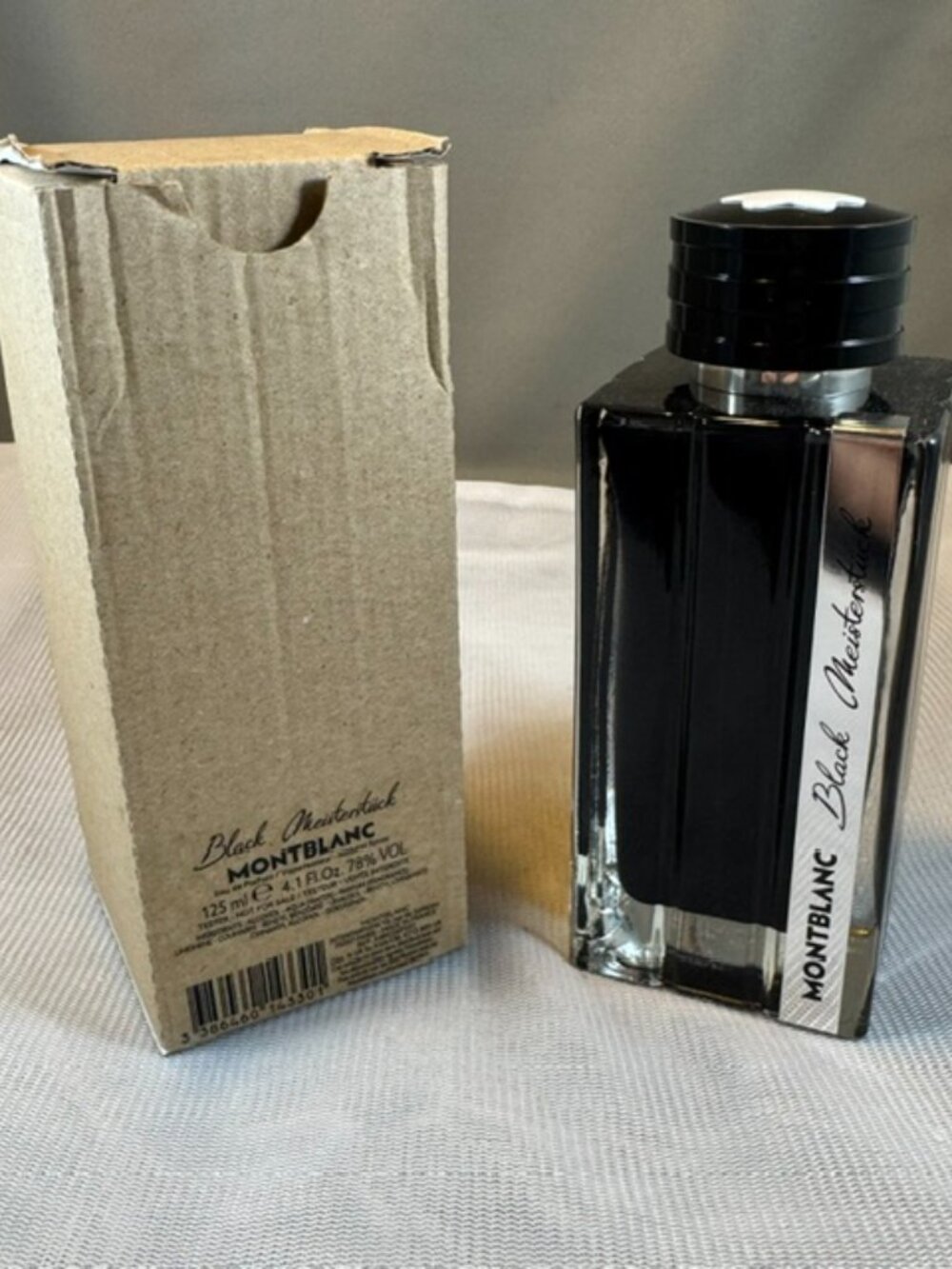 MontBlanc Black Meisterstuck EDP Spray for Men 4.1oz New Opened Box $140